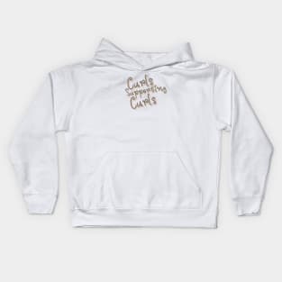 Curls Supporting Curls v13 Kids Hoodie